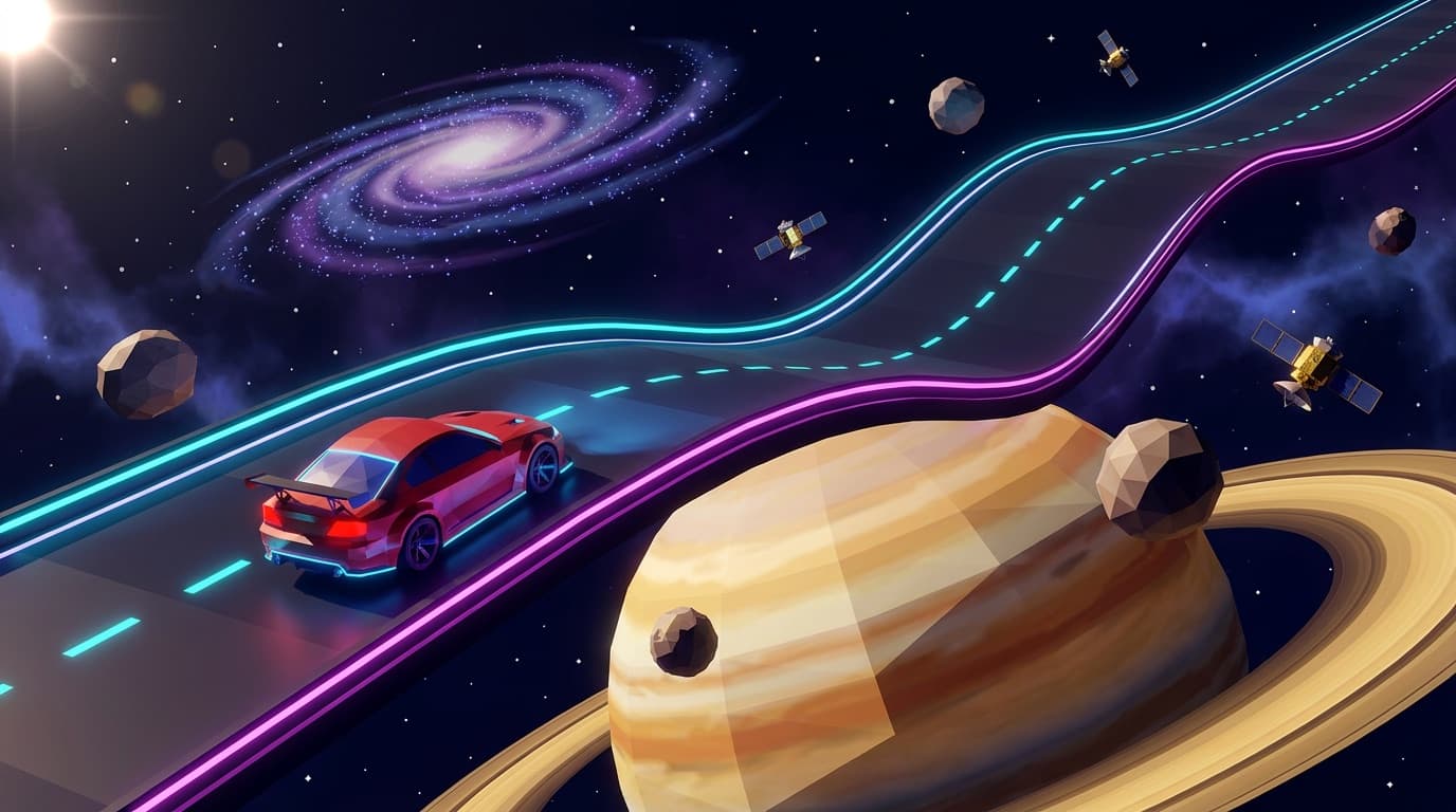 Chop First racing game artwork